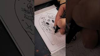 Inktober 2026 Day 2 – Relic  | Ink Drawing