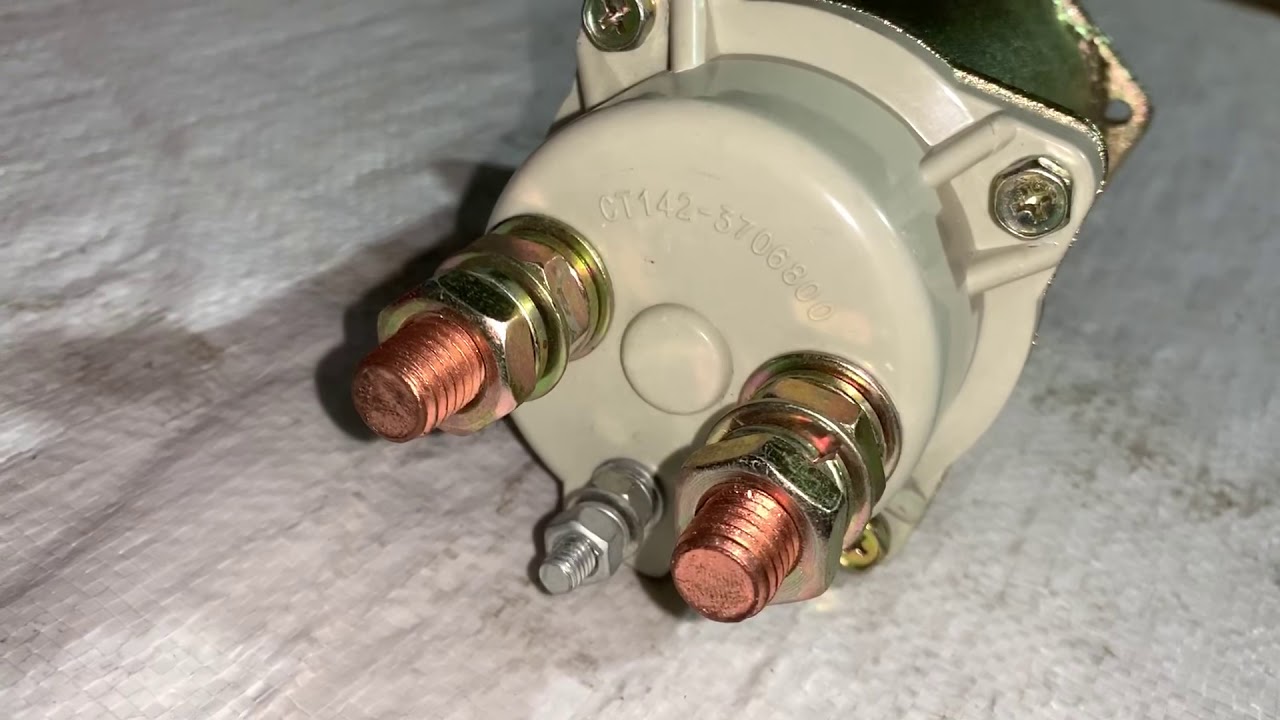 Реле стартера втягивающее СТ-142 КамАЗ от компании ЧелныАвтоКомплект ...