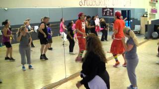 Gordita - Shakira ft. Calle 13 - Dance Fitness Class w/ Bradley - Crazy Sock TV