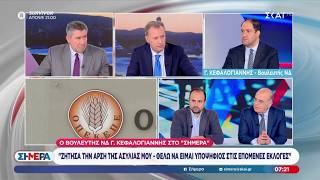 Γ. Κεφαλογιάννης: "Ζήτησα άρση της ασυλίας μου - Θέλω να είμαι υποψήφιος στις επόμενες εκλογές"