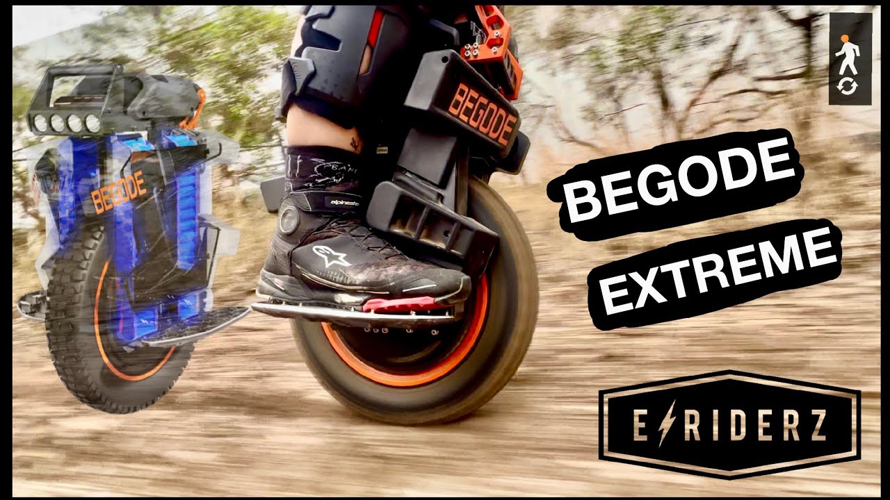 BEGODE EXTREME. A little roll on a little wheel. How much fun can you have with 16 inches?
