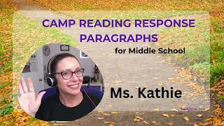 Camp Writing a Reading Response Paragraph