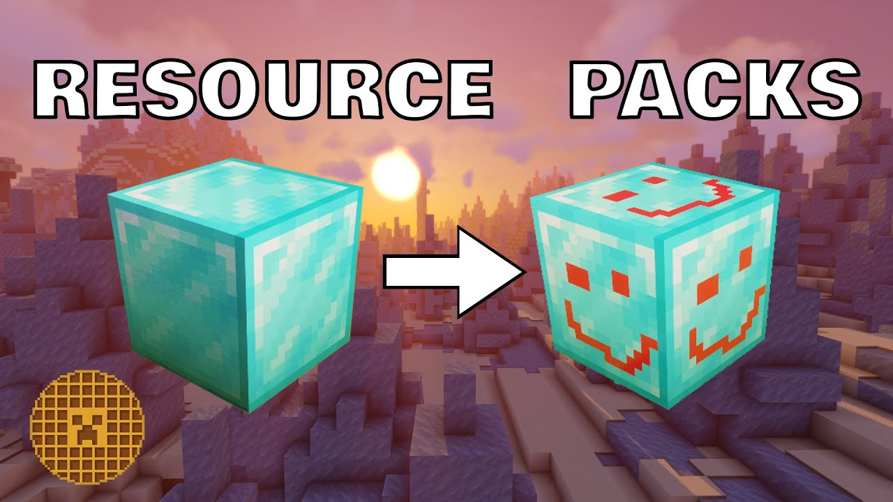 bestimmt How To Make Simple PACKS For YouTube - RESOURCE Minecraft Edition! Java