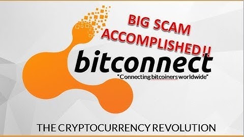 Bitconnect Scam Confirmed I lost 2200 USD! I Hope They Go To Jail!