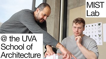 The MIST (Media, Infrastructure, Speculative Territories) Lab at the UVA School of Architecture