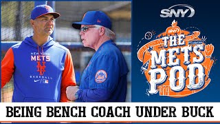 Eric Chavez explains transition from Mets hitting coach to bench coach | The Mets Pod | SNY