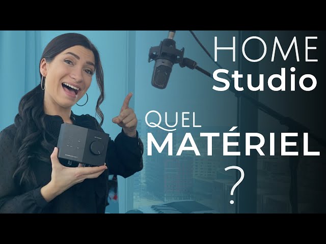 Quel matériel nécessaire pour un home studio d'enregistrement ?