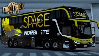 [ETS2 1.47] Marcopolo Paradiso G7 1800 DD | BUS MOD | Euro Truck Simulator 2 (Gameplay)