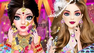 Royal Indian Fairy Wedding Beauty Salon & Makeover Game| Royal Indian Wedding Game -Android Gameplay screenshot 2