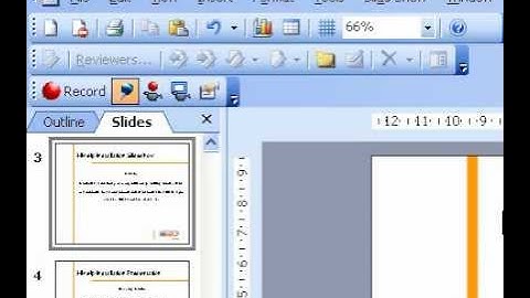 Microsoft Office PowerPoint 2003 Delete a slide