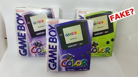 Is My Game Boy Color FAKE?