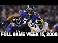 A Rivalry Begins! Steelers vs. Ravens Week 4, 2008 Full Game