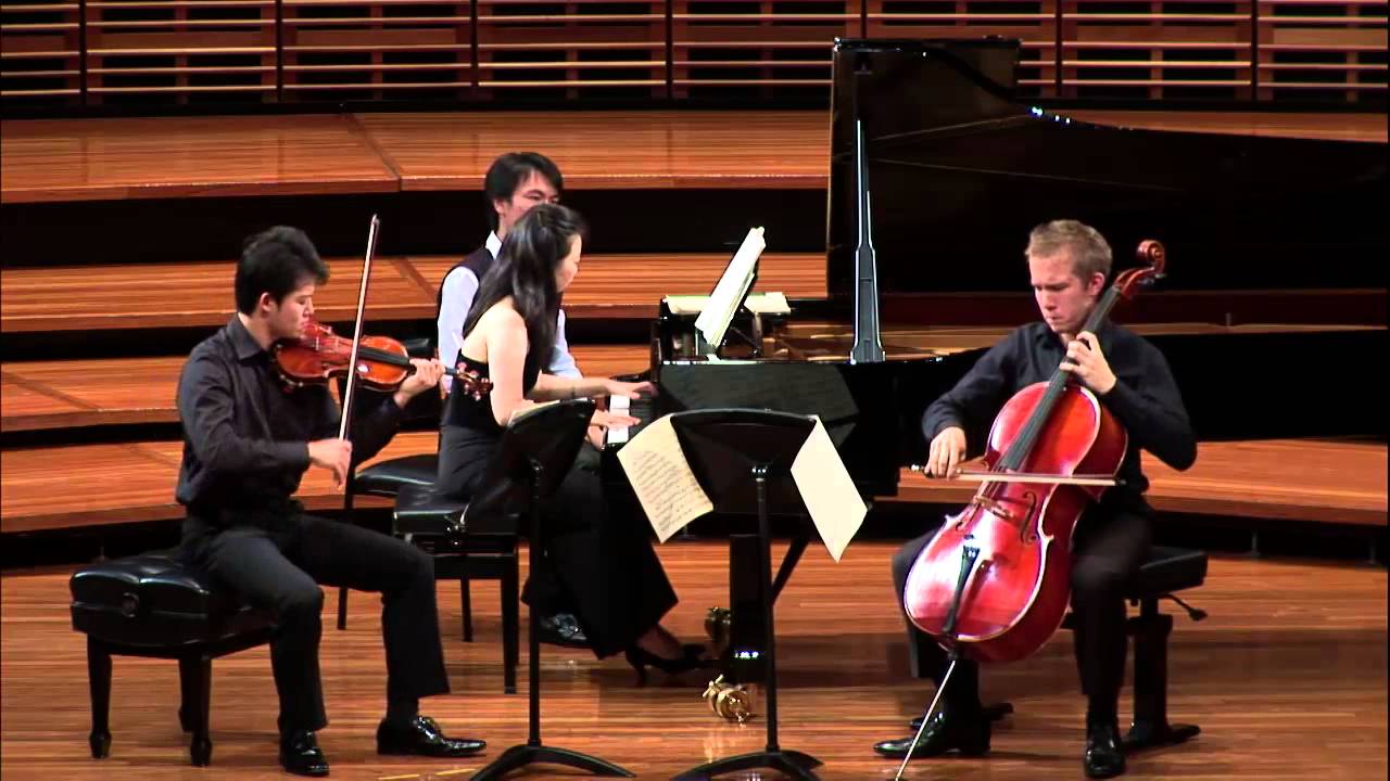 ESTIVO TRIO | Schumann Piano Trio in G minor, Op 110 Verbrugghen Hall LIVE