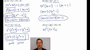 Common Core Algebra II.Unit 6.Lesson 5.Factoring by Grouping (original version)