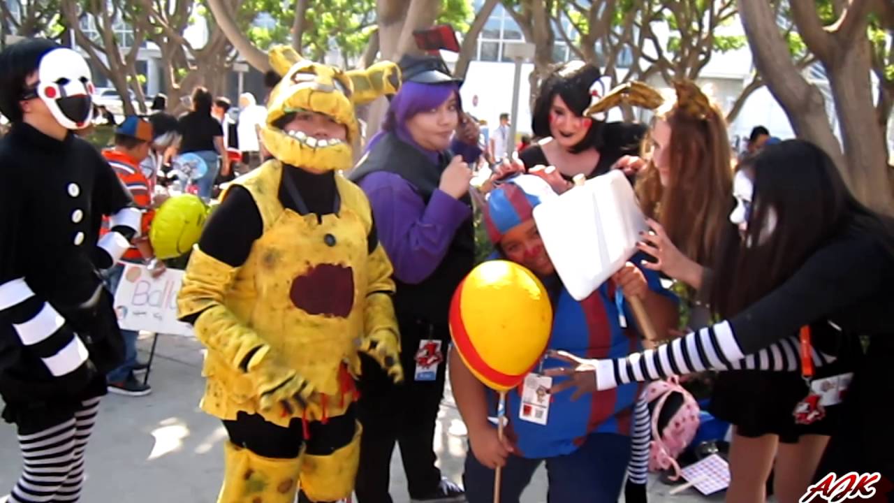 Anime Expo 2016 Five Nights at Freddy's gathering YouTube