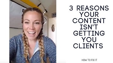 3 Reasons Your content isn
