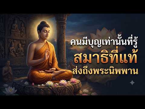 สมาธิสูตร : สมาธิ ๔ อย่างที่พระพุทธเจ้าสอน | จากสุขเบื้องต้นถึงพระนิพพาน