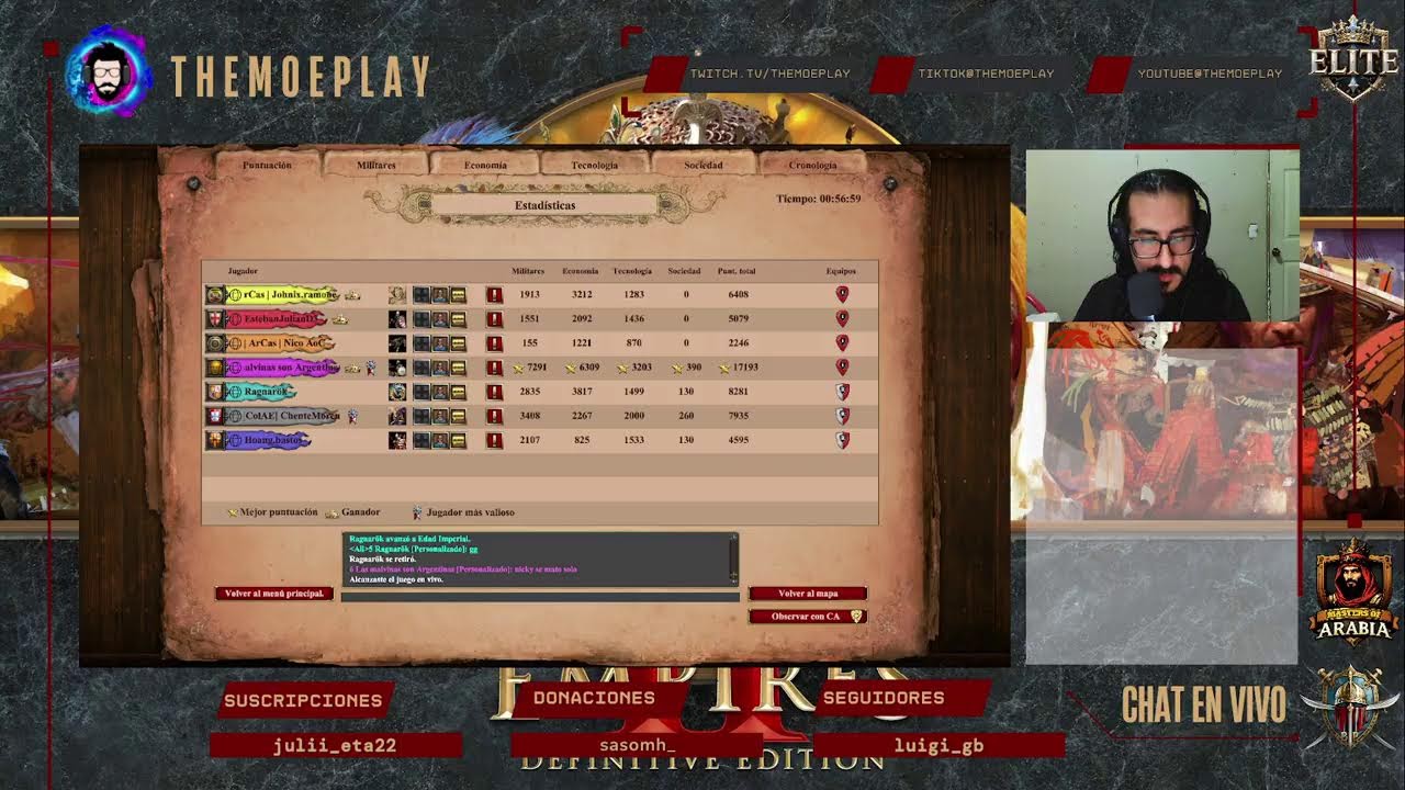 |👑 Master Of Arabia 👑|⚔️ Arcas IV VS Andes Warrior ⚔️|🗣️ Usa El !sp Para Charlar 🗣️|