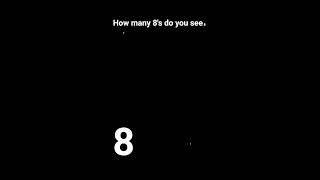 find the 8's