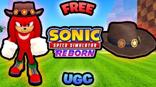 Unlocking The NEW *FREE UGC* (Sonic Speed Simulator)
