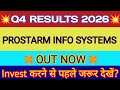 Prostarm Info Systems Q4 Result🔴Prostarm Info Systems Result🔴Prostarm Info Systems Share Latest News