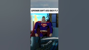 Superman STOPS holding back #dc #superman #shorts