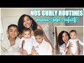 ➿ CURLY ROUTINE FAMILIALE , BÉBÉ, ENFANTS ET MAMAN // GEL DE LIN // CHEVEUX FRISÉS