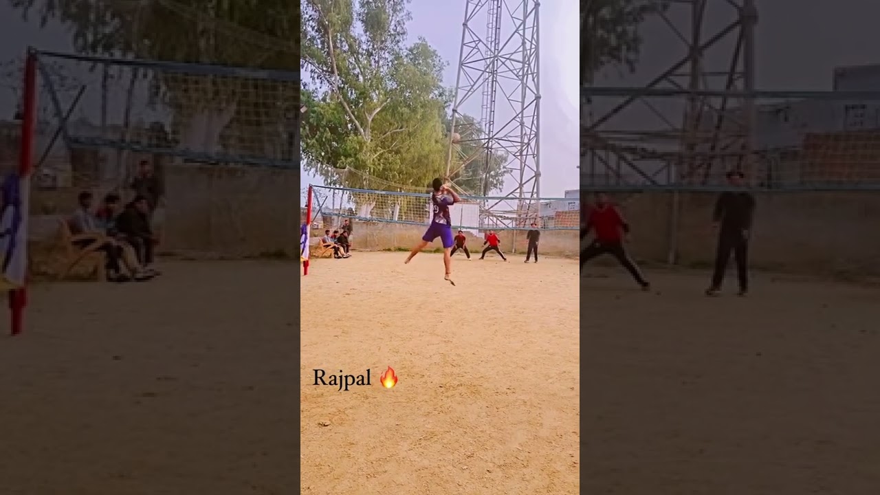 Rajpal Bagri | 🔥𝐉𝐇𝐈𝐍𝐆𝐄𝐑𝐏𝐔𝐑 Shooting Volleyball | 