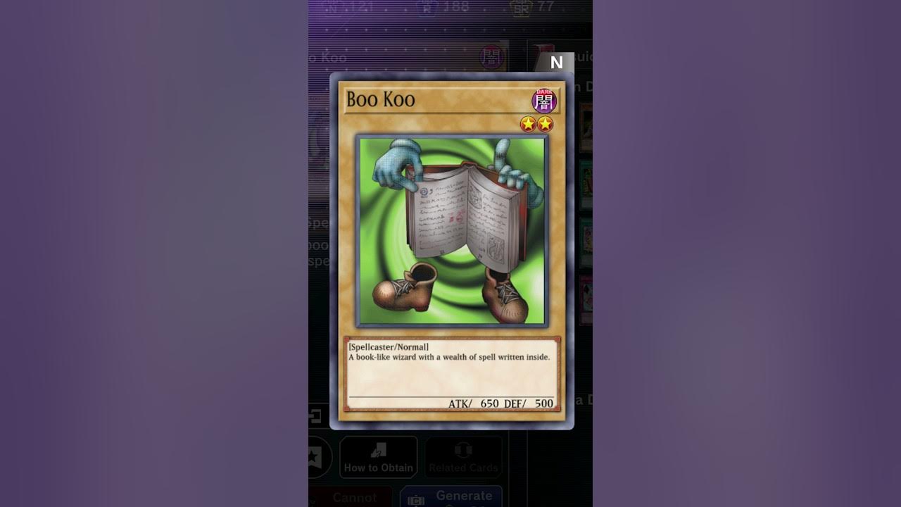 Boo Koo in 3d action yugioh shorts YouTube