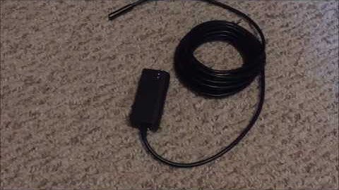 BlueFire Wireless Endoscope HD 9mm Waterproof WIFI Snake Camera Review