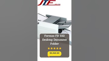 Formax FD-342: Simplifying Your Paperwork with Precision