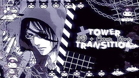 워,♥︎ Advanced 3D Tower Transition + Camera Movement - Alight Motion Tutorial 𝅃ᰥ𖧧🥛ꜝꜝ