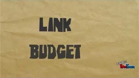 Link Budget