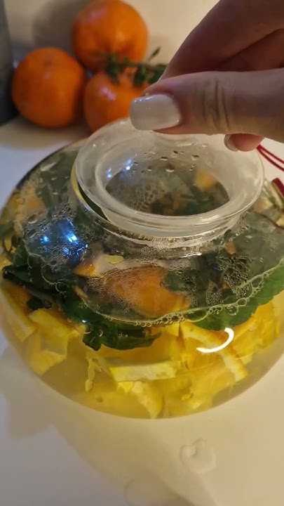 мятно- апельсиновый чай с корицей#готовимдома #готовимвкусно #рецепты # ...
