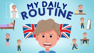 My daily routine, Present simple Tense English