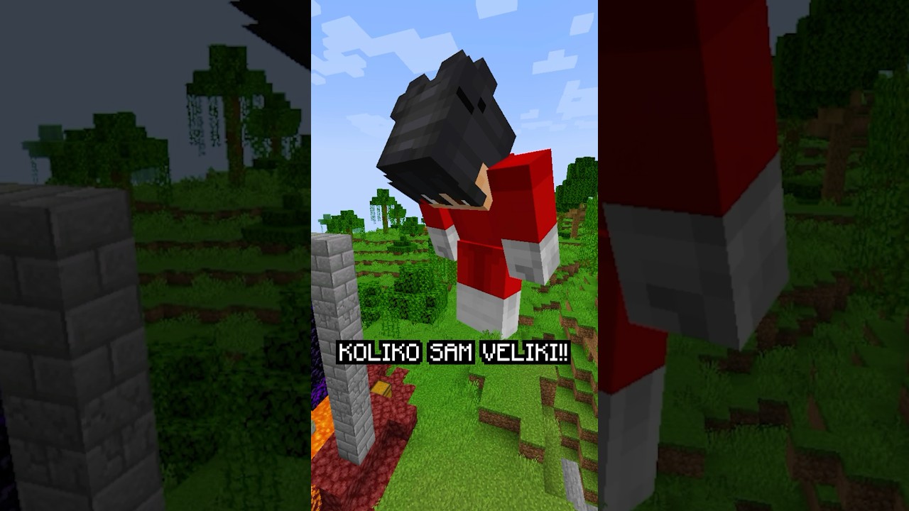 Minecraft, Ali Ako Lajkuješ Video, Postajem Manji