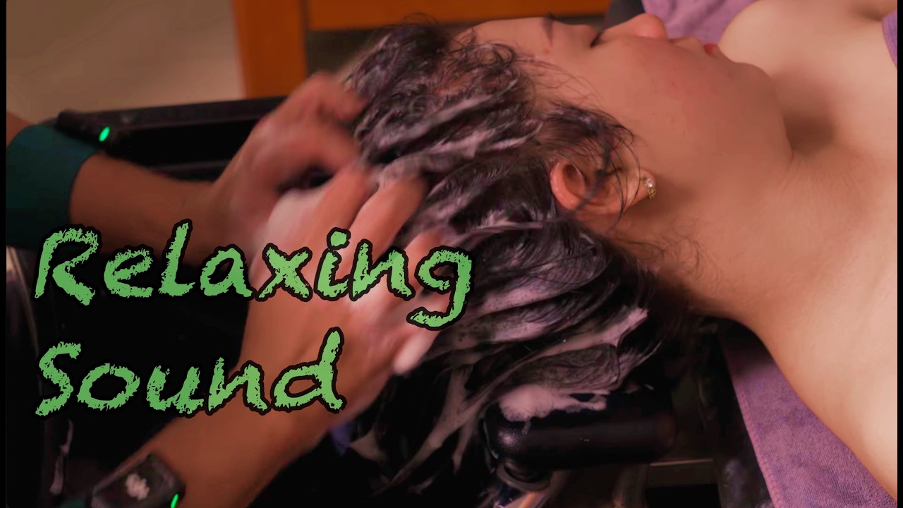 4Th times Hair Wash Therapy for Ms. Thùy Trang | Deep Relaxing ASMR Head Spa