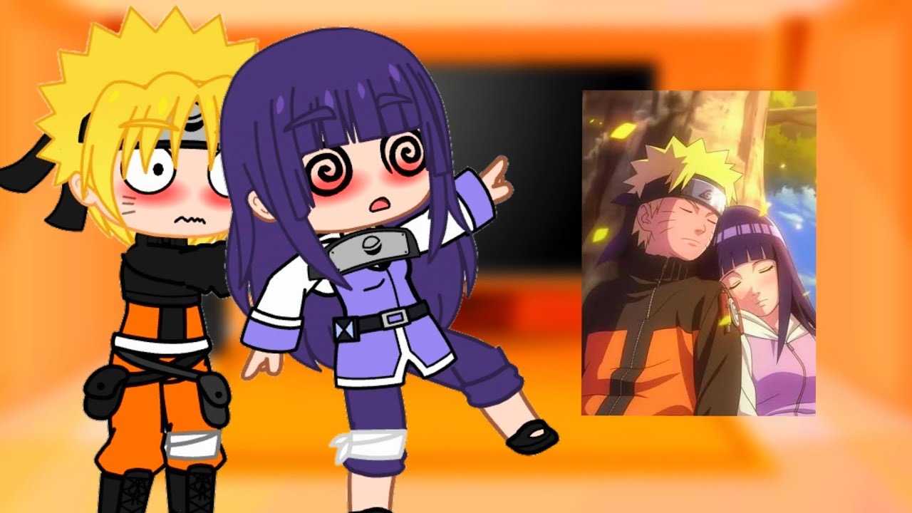 Naruto y Hinata Reaccionan al Naruhina 🧡💜/Gacha Club