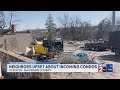 Neighbors upset about incoming condos in Davidson County