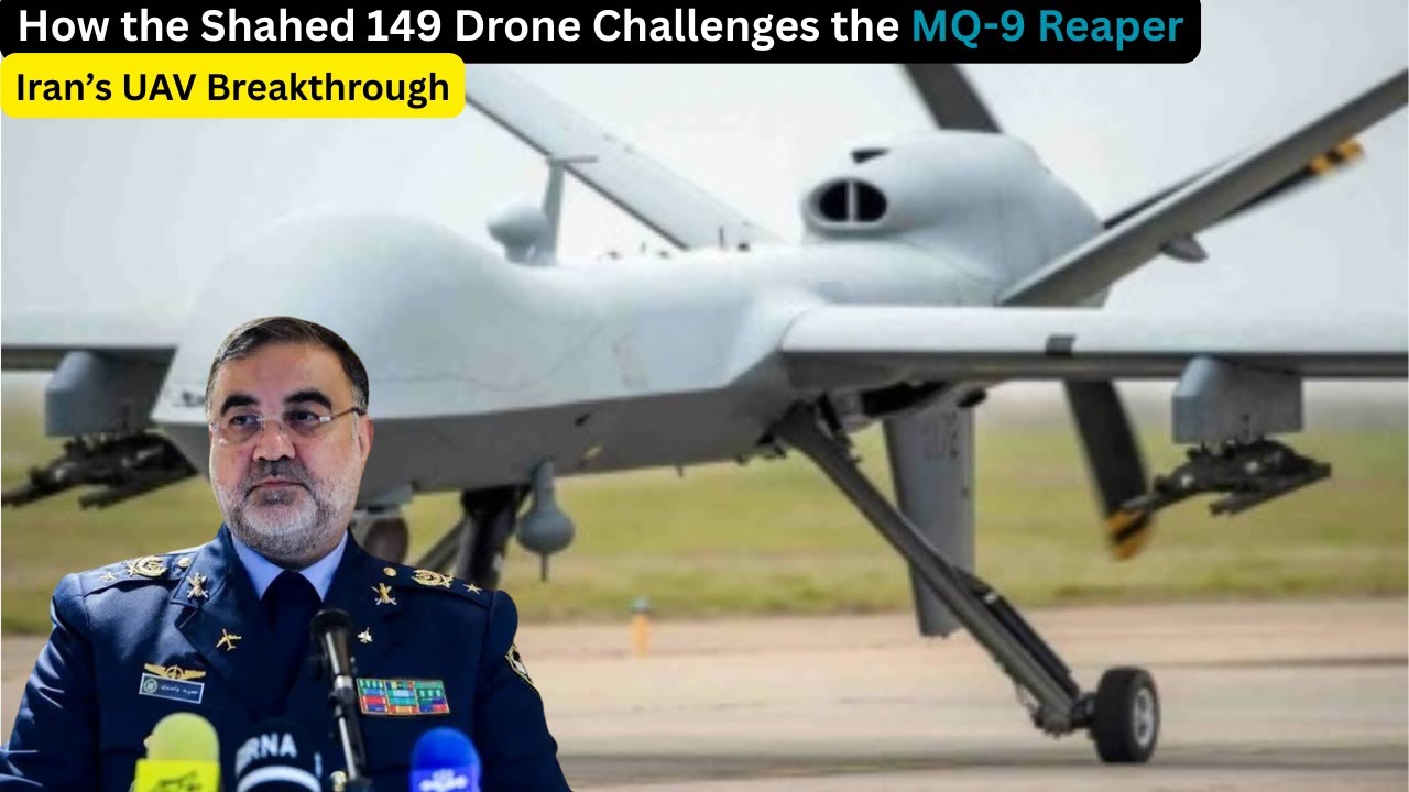 How the Shahed 149 Drone Challenges the MQ 9 Reaper | Iran’s UAV Breakthrough | The Defense Scope