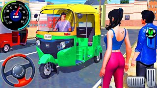 Modern Tuk Tuk Rickshaw Driving - City Auto Driver Simulator - Android GamePlay