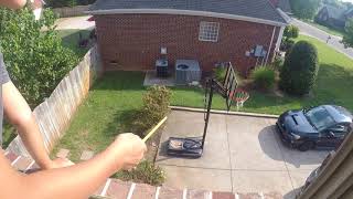 Throwing things out Chris's Window