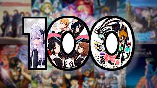 My Top 100 Anime of All Time