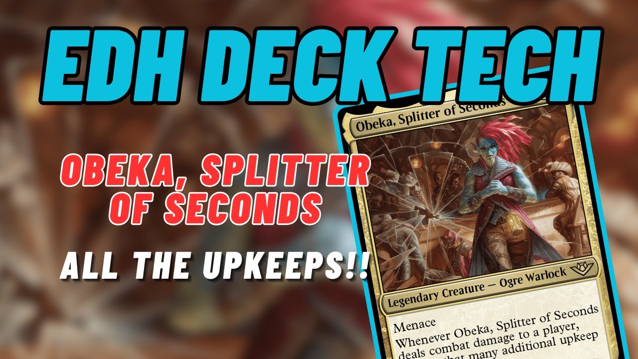 mtg obeka commander deck Amazon.com: Elite Commander Obeka Upkeep Manipulation Deck - Grixis Red  Black Blue - Obeka, Splitter of Seconds - EDH cEDH - 100 Card - Custom Magic  The Gathering Deck main image 0