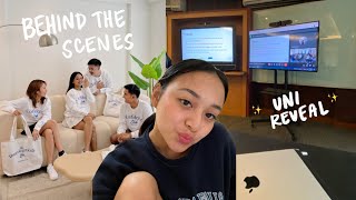 life in college 📚 f2f class in my new uni + merch photoshoot bts | Angel Secillano