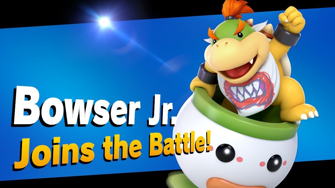 Super Smash Bros Ultimate - Bowser Jr. Showcase (Character 58 of 82 ...