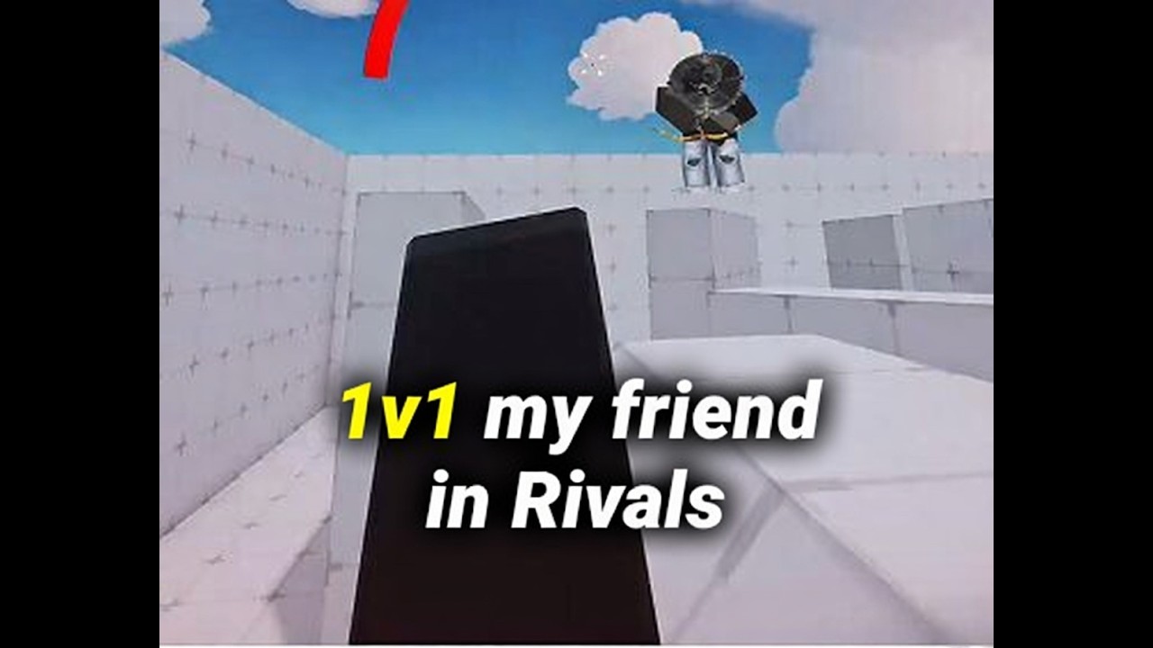 1v1 MY FRIEND IN ROBLOX RIVALS!!! - YouTube