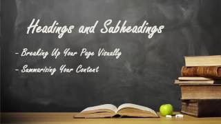 How to Use Headings and Subheadings for SEO and Improved Readability in Your Web Content