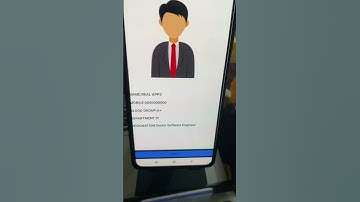 Printing employee details through ionic app #bluetoothprinter #realapps #ionicframework