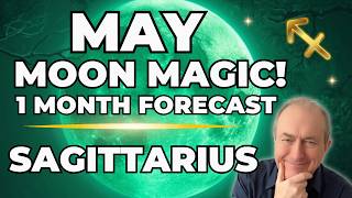 SAGITTARIUS May MOON Forecast - Energy Surges! In-depth Analyses all Five Lunations!